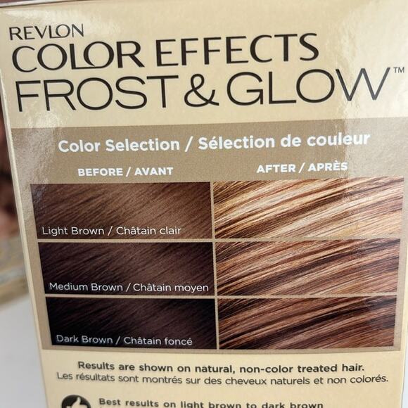Revlon Color Effects Hair Color Frost and Glow Highlighting Kit Honey Lot of 2 - Picture 6 of 8